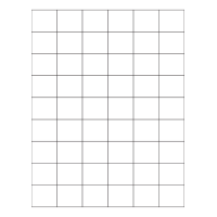 40457 - Label Size 35mm x 30mm - 54 label(s) per sheet