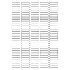 40458 - Label Size 35mm x 6mm - 155 label(s) per sheet 