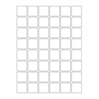 40459 - Label Size 30mm x 30mm - 48 label(s) per sheet