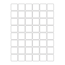 40459 - Label Size 30mm x 30mm - 48 label(s) per sheet
