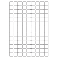 40461 - Label Size 20mm x 20mm - 126 label(s) per sheet