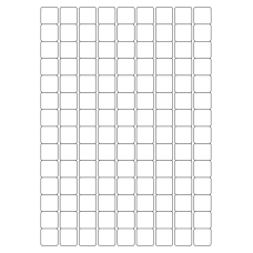 40461 - Label Size 20mm x 20mm - 126 label(s) per sheet