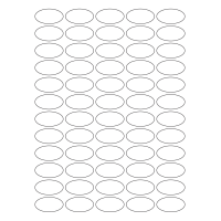 40475 - Label Size 38mm x 20mm - 60 label(s) per sheet