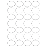 40476 - Label Size 49mm x 35mm - 28 label(s) per sheet