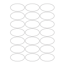 40477 - Label Size 65mm x 35mm - 21 label(s) per sheet 