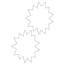 40490 - Label Size 130mm x 150mm - 2 label(s) per sheet 