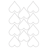 40492 - Label Size 70mm x 70mm - 11 label(s) per sheet