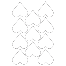 40492 - Label Size 70mm x 70mm - 11 label(s) per sheet 