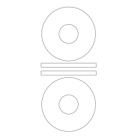 40496 - Label Size 116mm dia - 4 label(s) per sheet