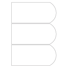 40500 - Label Size 195mm x 90mm - 3 label(s) per sheet 
