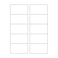 40514 - Label Size 90mm x 50mm - 10 label(s) per sheet 