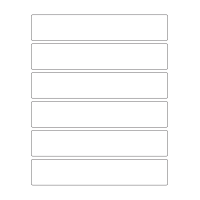 40517 - Label Size 203mm x 38mm - 6 label(s) per sheet