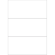 40520 - Label Size 210mm x 98.4mm - 3 label(s) per sheet 