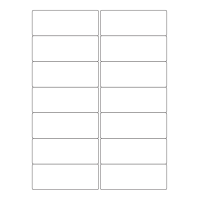 40526 - Label Size 99.1mm x 38.1mm - 14 label(s) per sheet