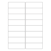 40527 - Label Size 99.1mm x 34mm - 16 label(s) per sheet
