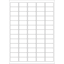 40529 - Label Size 38.1mm x 21.2mm - 65 label(s) per sheet 