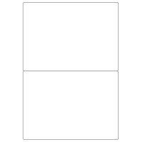 40532 - Label Size 199.6mm x 143.5mm - 2 label(s) per sheet