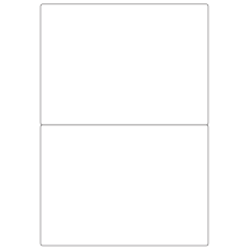 40532 - Label Size 199.6mm x 143.5mm - 2 label(s) per sheet 