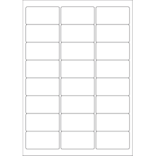 40536 - Label Size 64mm x 33.9mm - 24 label(s) per sheet 