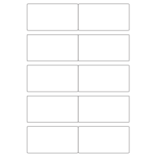 40540 - Label Size 97mm x 50mm - 10 label(s) per sheet 