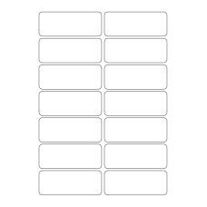 40542 - Label Size 90mm x 35mm - 14 label(s) per sheet 