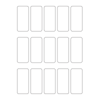 40545 - Label Size 34mm x 75mm - 15 label(s) per sheet