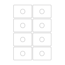 40557 - Label Size 84mm x 59mm - 8 label(s) per sheet 