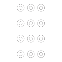 40561 - Label Size 34mm dia - 12 label(s) per sheet