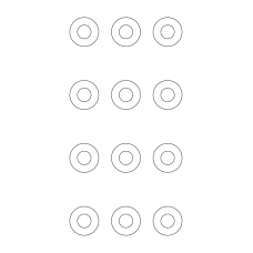 40561 - Label Size 34mm dia - 12 label(s) per sheet 