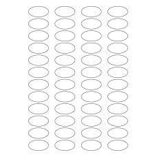 40566 - Label Size 38mm x 20mm - 48 label(s) per sheet 