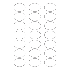 40567 - Label Size 50mm x 35mm - 21 label(s) per sheet 