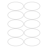 40568 - Label Size 98mm x 52mm - 10 label(s) per sheet