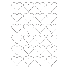 40570 - Label Size 45mm x 41mm - 24 label(s) per sheet 