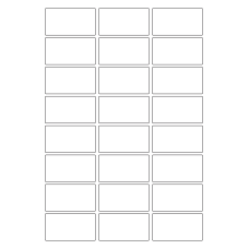 40573 - Label Size 60mm x 32mm - 24 label(s) per sheet 