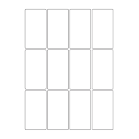 40578 - Label Size 45mm x 84mm - 12 label(s) per sheet