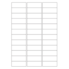 40579 - Label Size 63.5mm x 23mm - 36 label(s) per sheet 