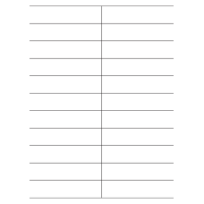 40581 - Label Size 105mm x 25.4mm - 22 label(s) per sheet 