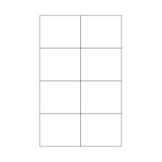 40586 - Label Size 75mm x 60mm - 8 label(s) per sheet 