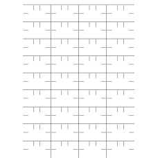 40589 - Label Size 52.5mm x 32mm - 36 label(s) per sheet 