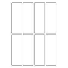 40591 - Label Size 45mm x 135mm - 8 label(s) per sheet 