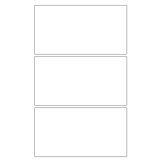 40596 - Label Size 170mm x 90mm - 3 label(s) per sheet 