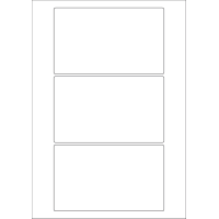 40601 - Label Size 150mm x 90mm - 3 label(s) per sheet