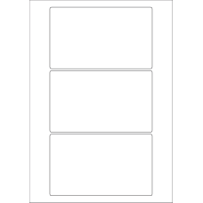 40601 - Label Size 150mm x 90mm - 3 label(s) per sheet 