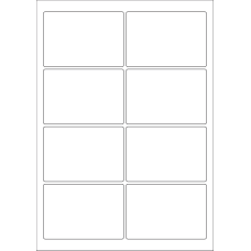 40612 - Label Size 95mm x 65mm - 8 label(s) per sheet 