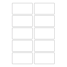 40616 - Label Size 90mm x 50mm - 10 label(s) per sheet 
