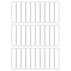 40619 - Label Size 18mm x 88mm - 30 label(s) per sheet 