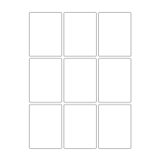 40626 - Label Size 60mm x 81mm - 9 label(s) per sheet 