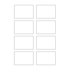 40627 - Label Size 81mm x 55.827mm - 8 label(s) per sheet 