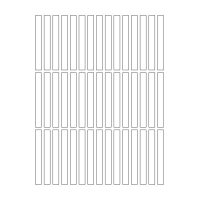 40628 - Label Size 9mm x 81mm - 45 label(s) per sheet