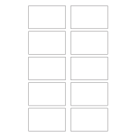 40629 - Label Size 80.081mm x 49.742mm - 10 label(s) per sheet